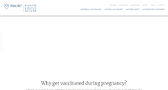 Desktop Screenshot of momvax.org